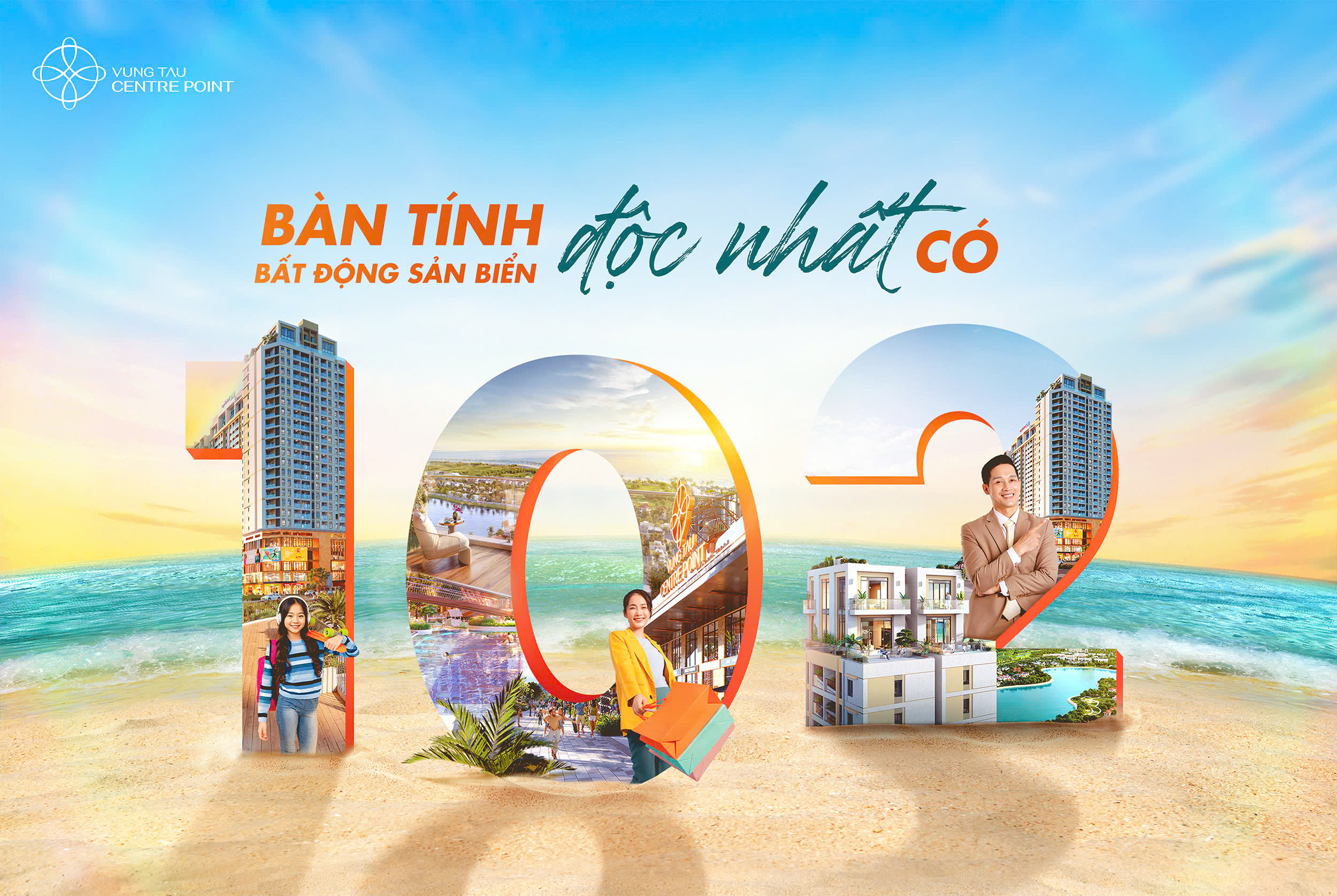 Bàn tính 3 KHÔNG CHO VẠN CÓ duy nhất tại Vung Tau Centre Point